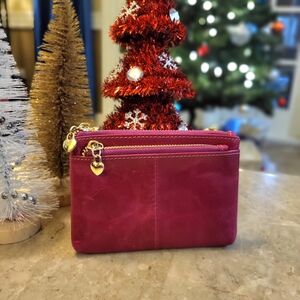 Brighton Rasberry Pink Leather Coin Purse